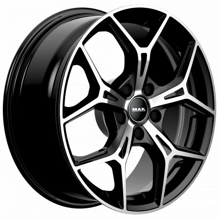 Alu disk MAK EPICA 8x19, 5x110, 65.1, ET33 BLACK MIRROR