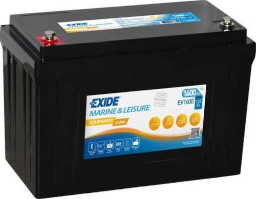 EXIDE Autobatérie EQUIPMENT Li-Ion 12V 125Ah, 1600Wh, 318x165x215mm