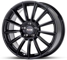 Alu disk Platin P74 FullBlack 7x17 5x112 ET51 čierny lesklý