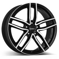 Alu disk DEZENT TR dark 7.5x18, 5x112, 66.6, ET40 Black/polished