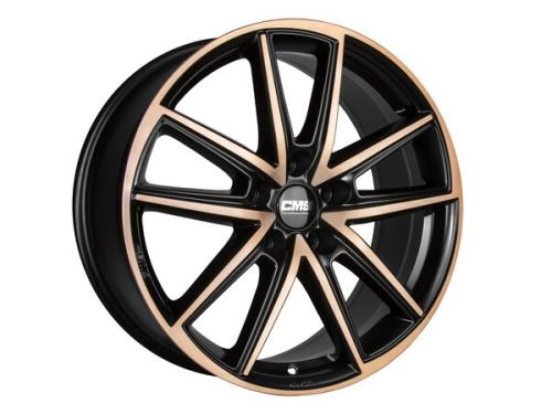 Alu disk CMS C30 7x17, 5x114,3, 67.2, ET50 Diamond Black Copper