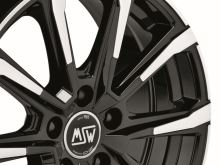 Alu disk MSW ALL SEASON MSW 79 7x17, 5x112, 66.6, ET42 GLOSS BLACK FULL POLISHED (6)