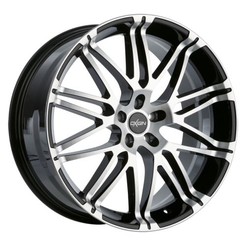 Alu disk OXIGIN 14 Oxrock 8.5x18, 5x110, 72.6, ET32 black full polish