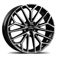 Alu disk GMP Materia 10x21, 5x120, 63.4, ET40 Black Diamond