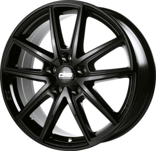 Alu disk CMS C30 6.5x16, 5x114,3, 67.2R, ET40 Complete Black Gloss