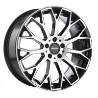 Alu disk CARMANI 22 Franz 9x19, 5x112, 66.6, ET35 black polish