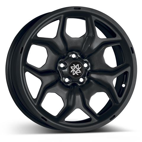 Ocelový disk ERION 6.5x17, 5x100, 57, ET40, Anthracite