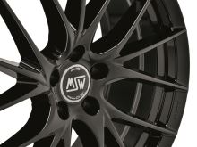 Alu disk MSW AVANTGARDE MSW 29 7.5x17, 5x120, 72.6, ET36 GLOSS BLACK (6)