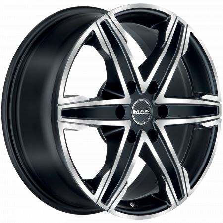 Alu disk MAK KING6 6.5x16, 6x130, 84.1, ET54 ICE BLACK