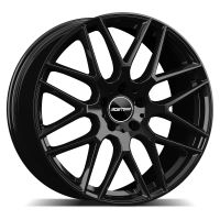 Alu disk GMP Berghem 9x19, 5x112, 66.6, ET48 Glossy Black