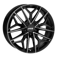 Alu disk ATS Passion 9.0x20, 5x112, 66.5, ET50 diamant-schwarz frontpoliert