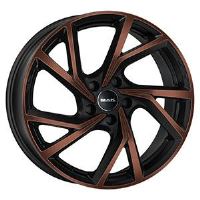 Alu disk MAK KASSEL 8x20, 5x112, 76, ET48 BLACK &amp; BRONZE
