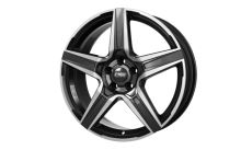 Alu disk CMS C34 7.5x19, 5x114,3, 67.2R, ET53 Diamond Black Gloss