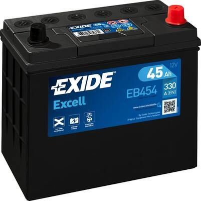 EXIDE Autobatérie EXCEL 12V 45Ah 330A, 237x127x227mm