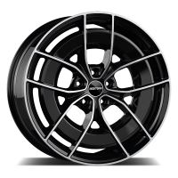 Alu disk GMP Energia 8.5x19, 5x114.3, 64.1, ET38 Black Diamond