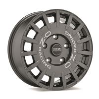 Alu disk OZ-RACING Šport RALLY RACING 8x18, 5x108, 75, ET45 DARK GRAPHITE SILVER LETTERING