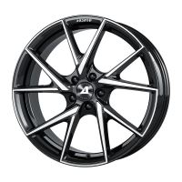 Alu disk ALUTEC ADX1 7.5x18, 5x114,3, 67.1, ET50 diamant-schwarz frontpoliert