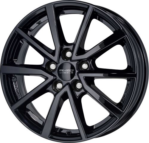 Alu disk ANZIO Vector 6.5x16, 5x108, 63.4, ET45 diamond-black