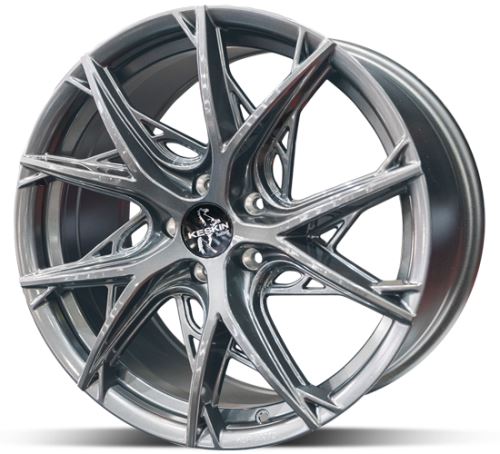 Alu disk Keskin KT24 SP 8,5 x19 5x114 ET45 strieborný