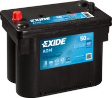 EXIDE Autobatérie Štart-Stop AGM 12V 50Ah 800A, 260x173x206mm EXIDE Autobatérie Štart-Stop AGM 12V 50Ah 800A, 260x173x206mm