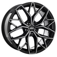 Alu disk OXIGIN 26 Oxid 9x20, 5x108, 72.6, ET40 black full polish