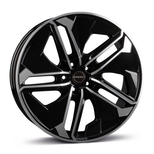 Alu disk Borbet TX 9x20, 5x120, 72.5, ET42 black polished glossy