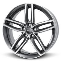 Alu disk Brock RC29 7.5x17, 5x108, 72.6, ET45 Himalaya Grey Voll-Poliert (HGVP)