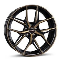 Alu disk Borbet QX 8x19, 5x112, 66.5, ET40 black bronz matt
