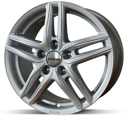 Alu disk Ronal R65 Silver 8,5x20 5x112 ET20 strieborný