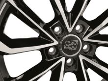 Alu disk MSW URBAN CROSS MSW 42 8x19, 5x112, 73, ET40 GLOSS BLACK FULL POLISHED (4)
