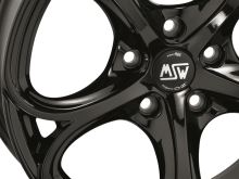 Alu disk MSW AVANTGARDE MSW 82 8x19, 5x110, 65.1, ET33 GLOSS BLACK (5)