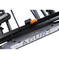 Nosič kol na tažné zařízení Aguri Active Bike PRO 2 Black sklopný+ adaptér pro 3. kolo (5)