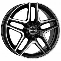 Alu disk MAK AURUM 8x18, 5x112, 66.6, ET32,5 BLACK MIRROR